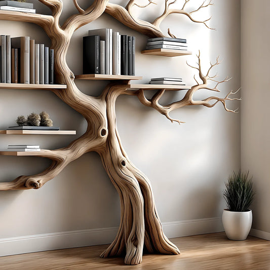 100% handmade wooden bookshelf, baby room decoration, bookcase, natural wood, floating shelf 