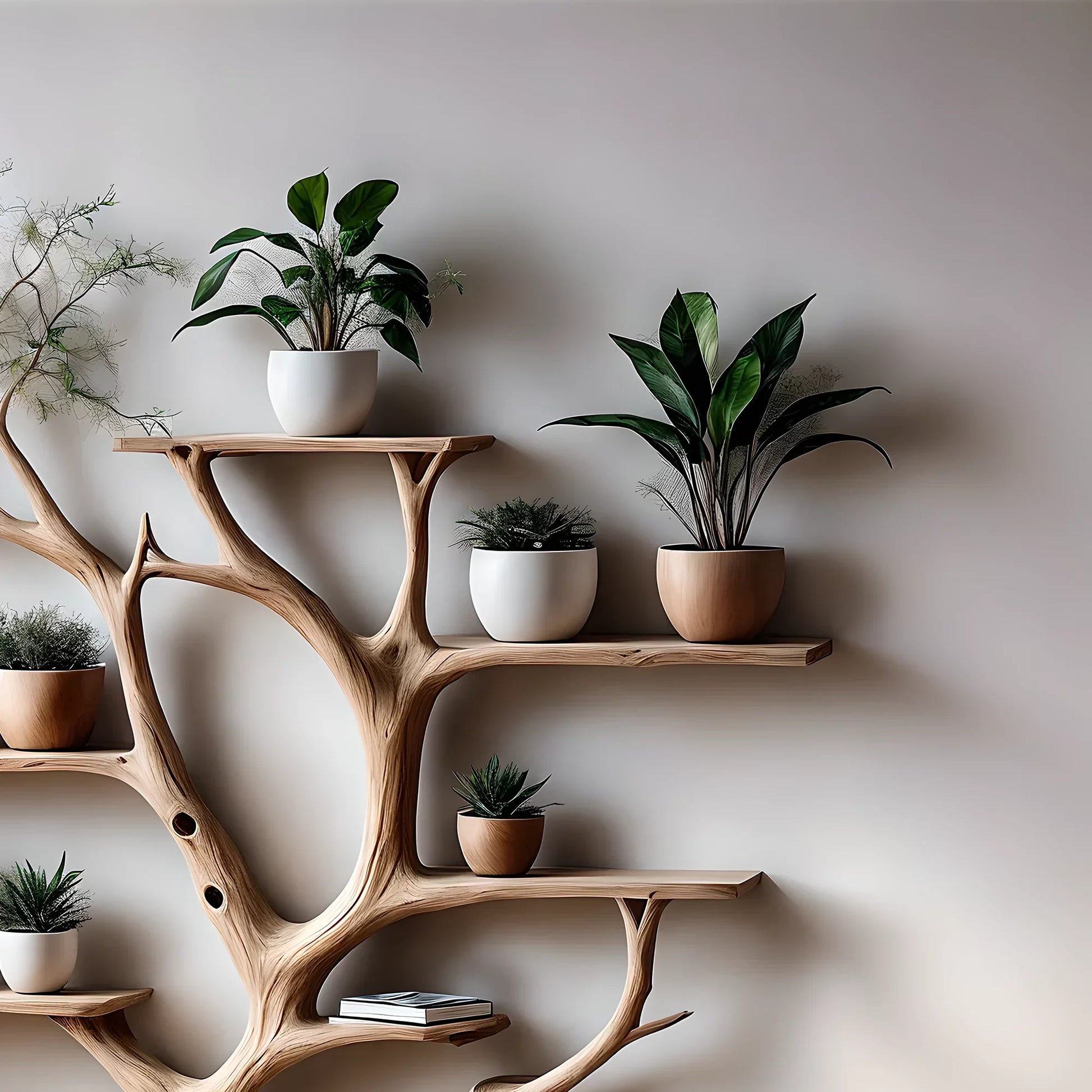 bookshelf, decorative shelf, tree shaped bookshelf, children's room shelf 