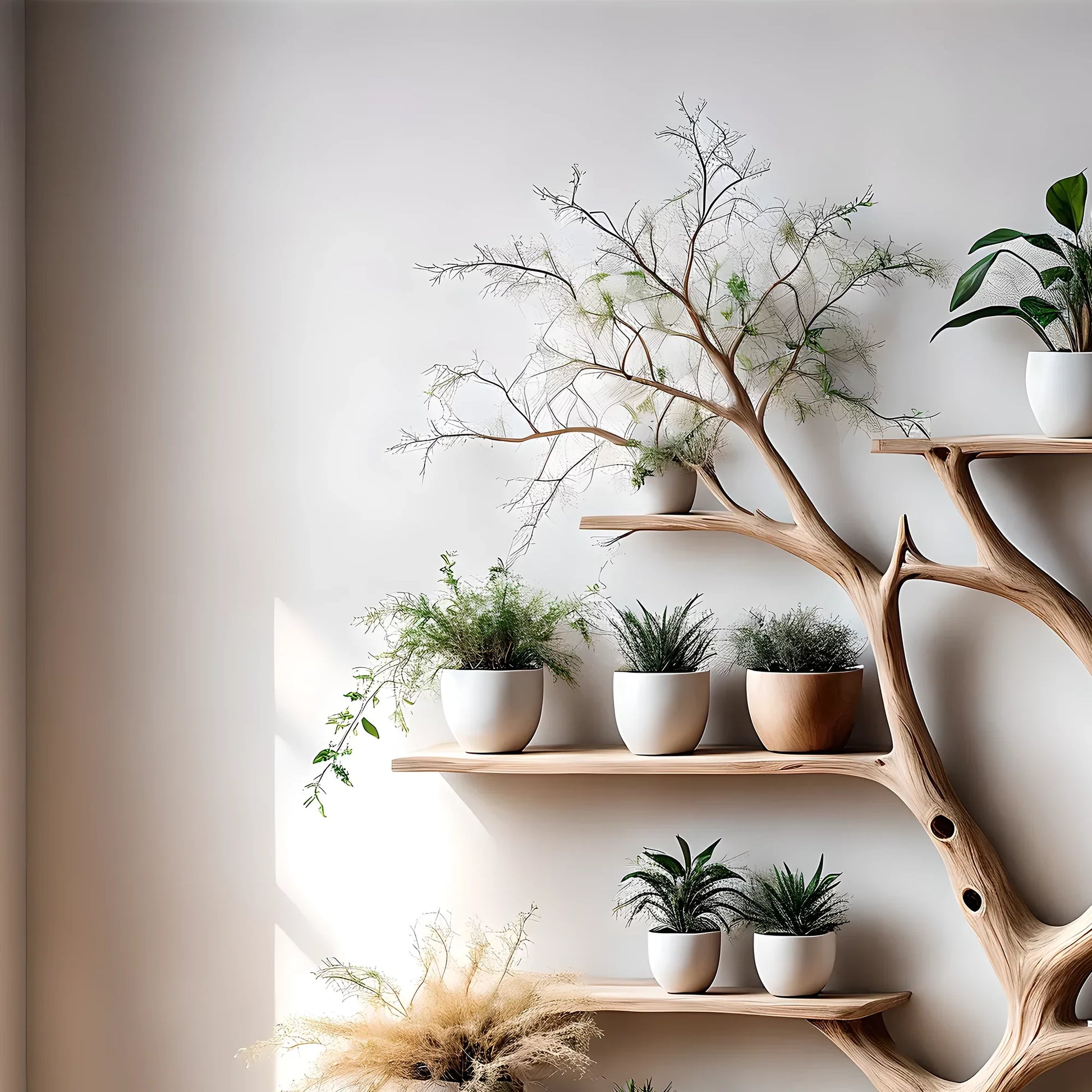 bookshelf, decorative shelf, tree shaped bookshelf, children's room shelf 